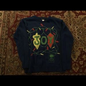 Blue Christmas Sweater.  GUC.